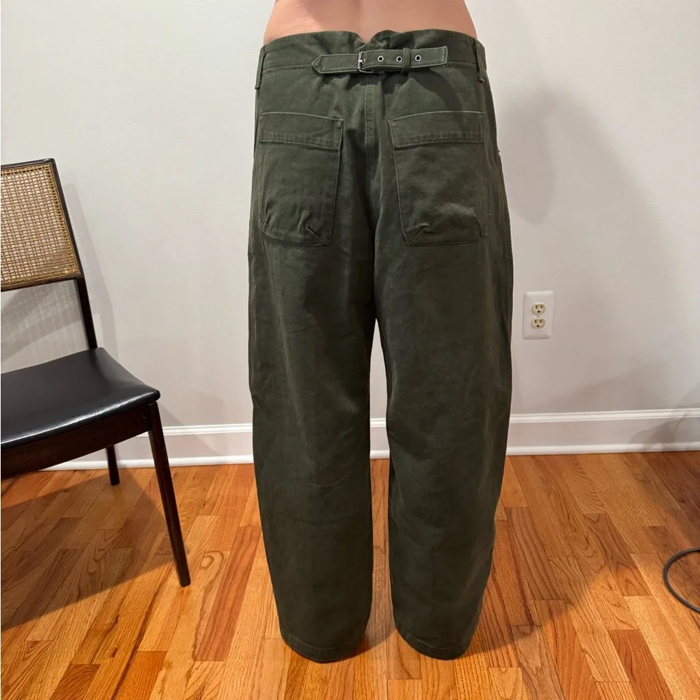 Rachel Comey Olive and Pink Handy Jeans - Picture 6 of 6